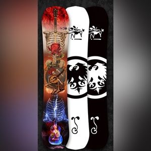 Never summer X Stanley Mouse Grateful Dead Proto easy rider limited Ed 154cm